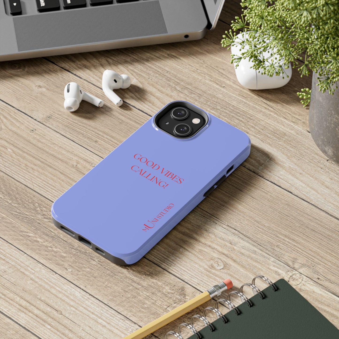 GOOD VIBES CALLING, Tough Phone Case