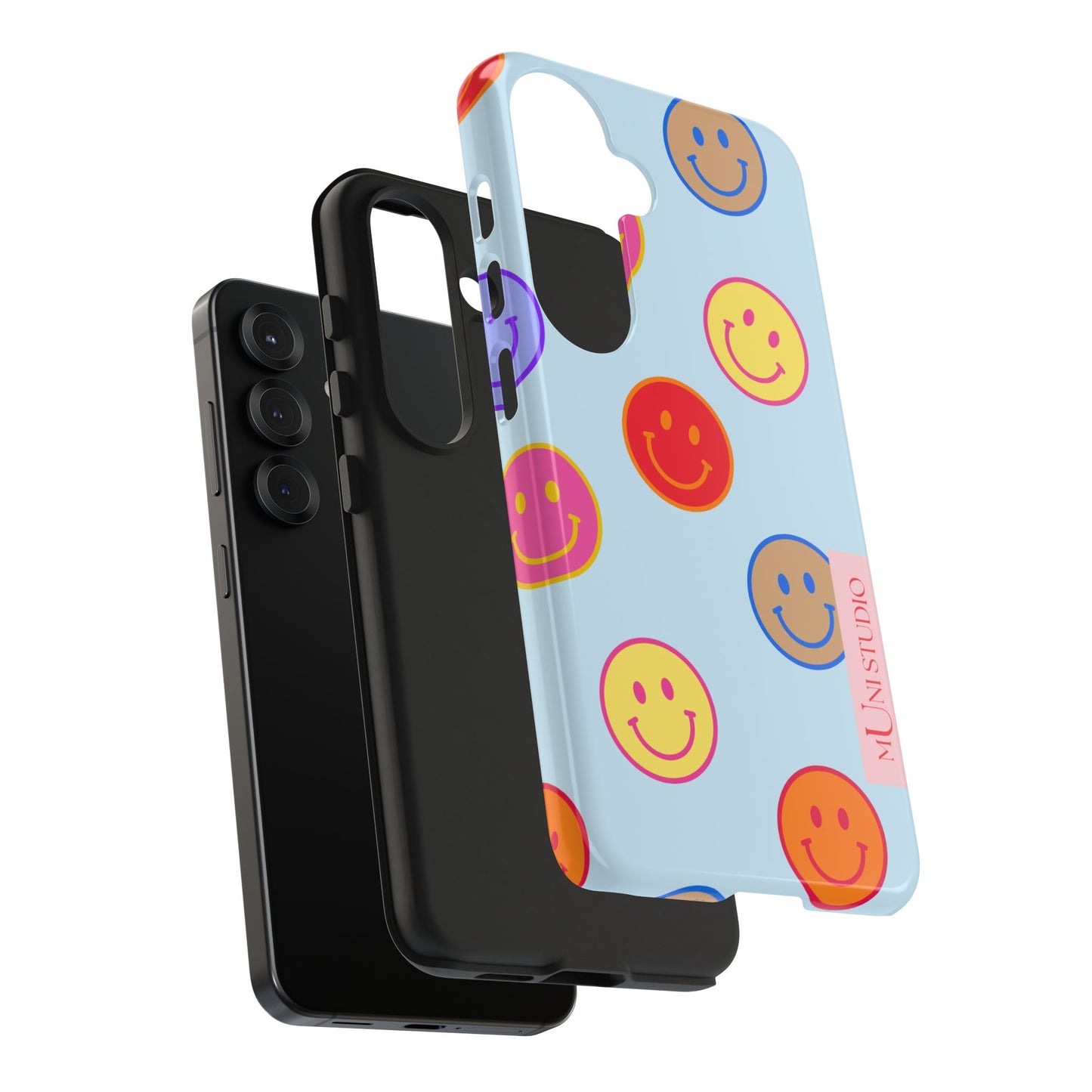 HORIZON BLUE SMILEY, Tough Phone Case