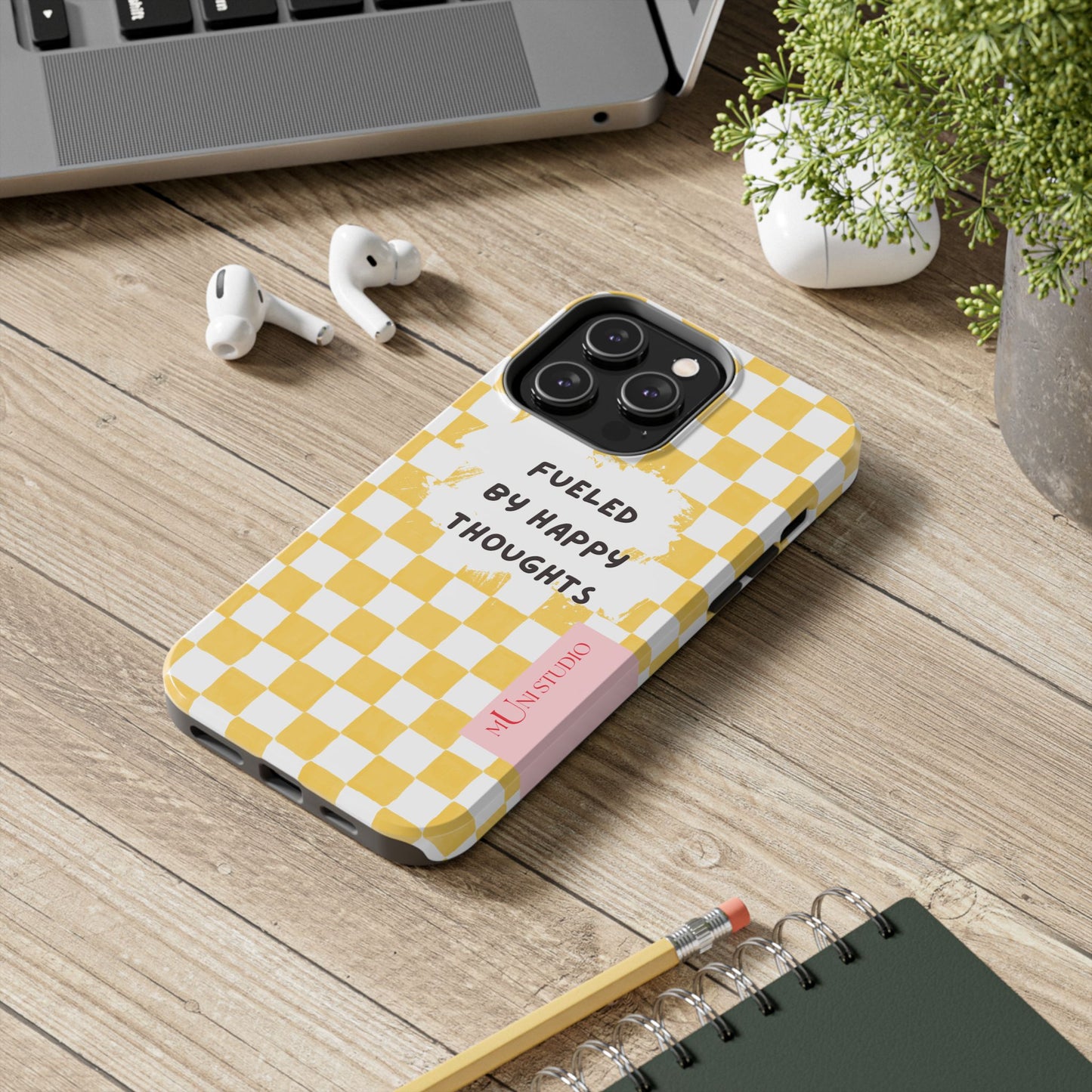 HAPPY, Tough Phone Case