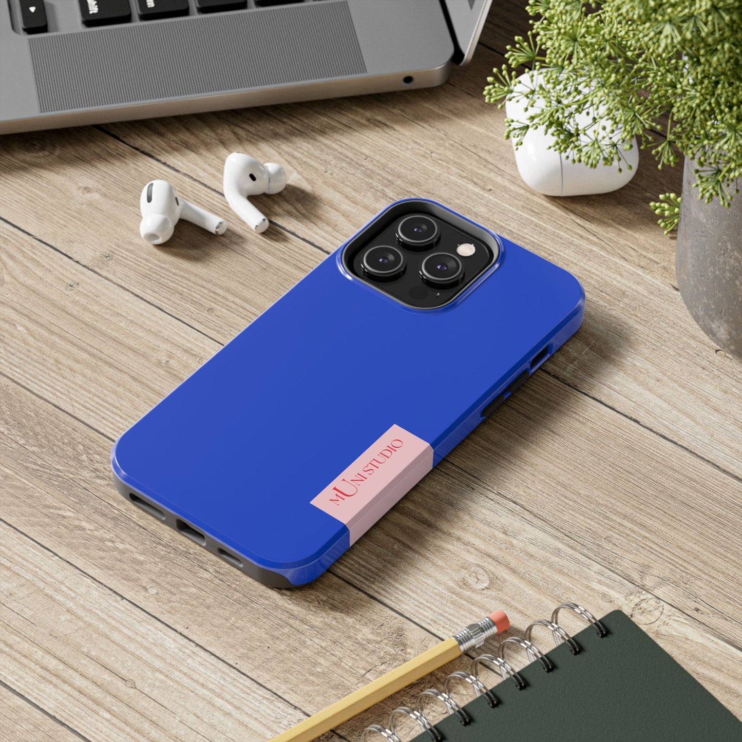 DAZZLING BLUE, Tough Phone Case