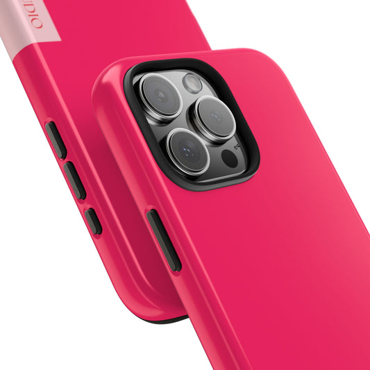 Muni Studio PINK Tough Phone Case – front view