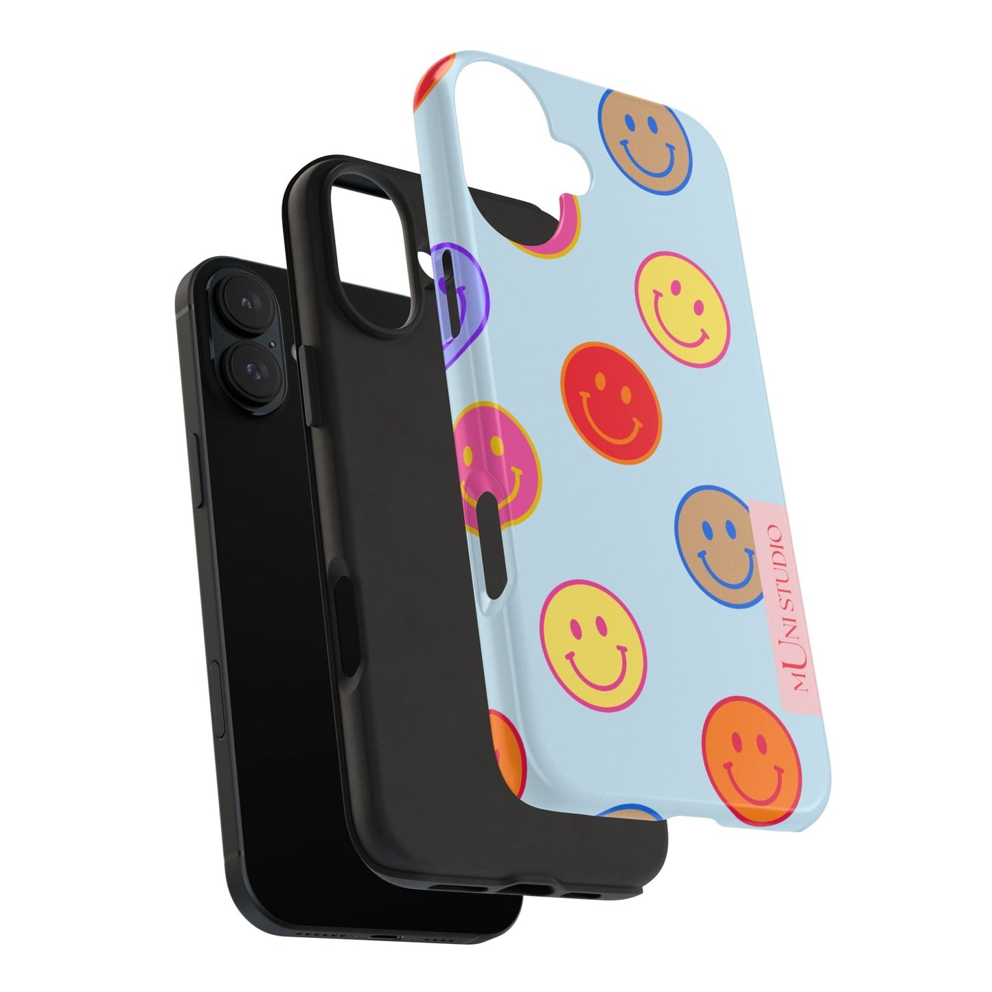 HORIZON BLUE SMILEY, Tough Phone Case