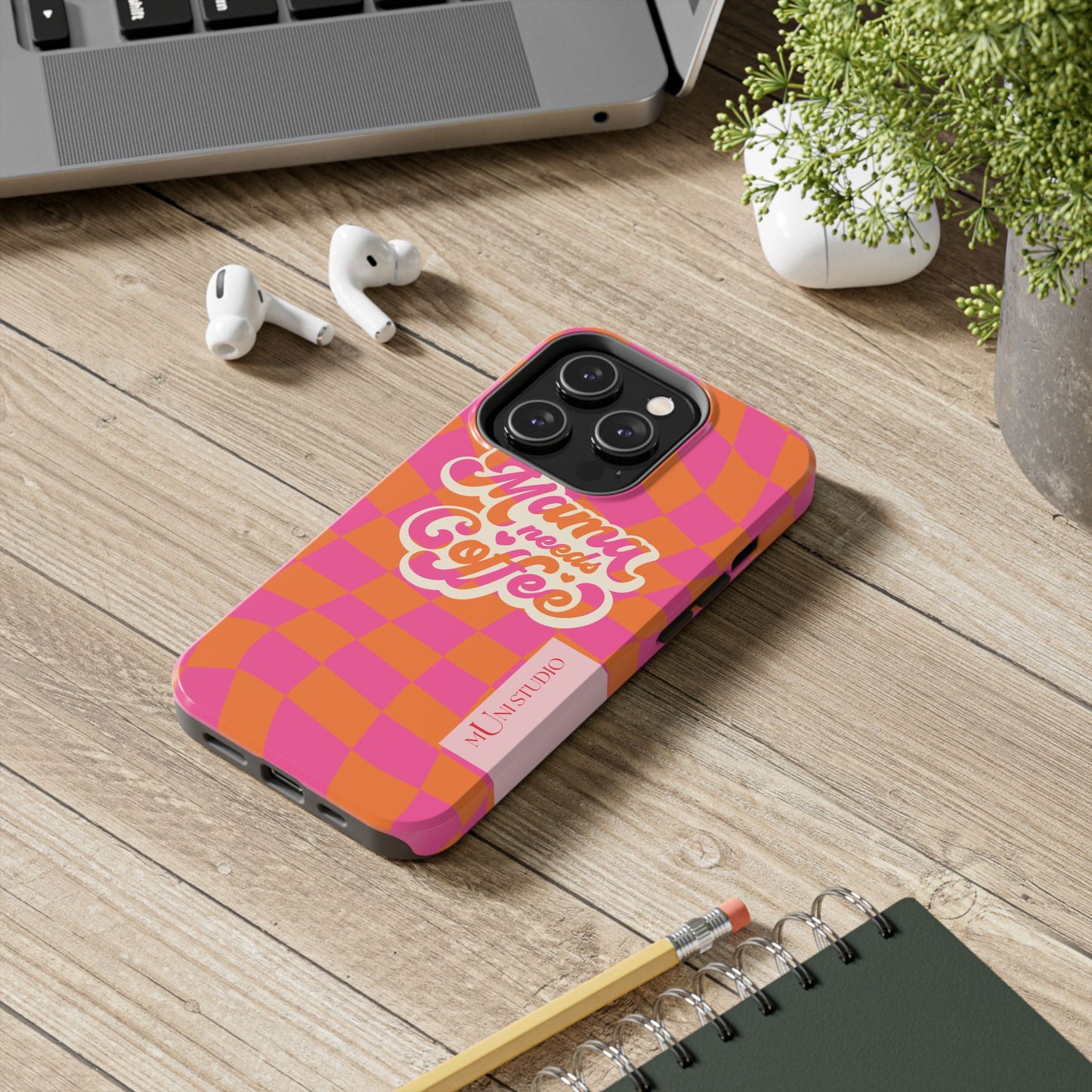 MAMA NEEDS COFFEE, Tough Phone Case