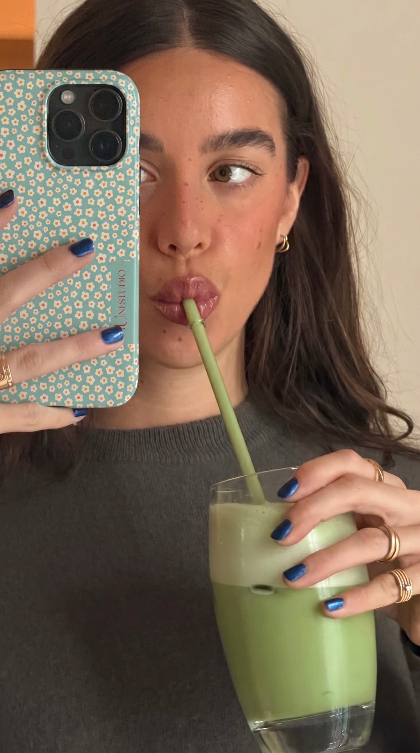 FLOWER MATCHA, Tough Phone Case