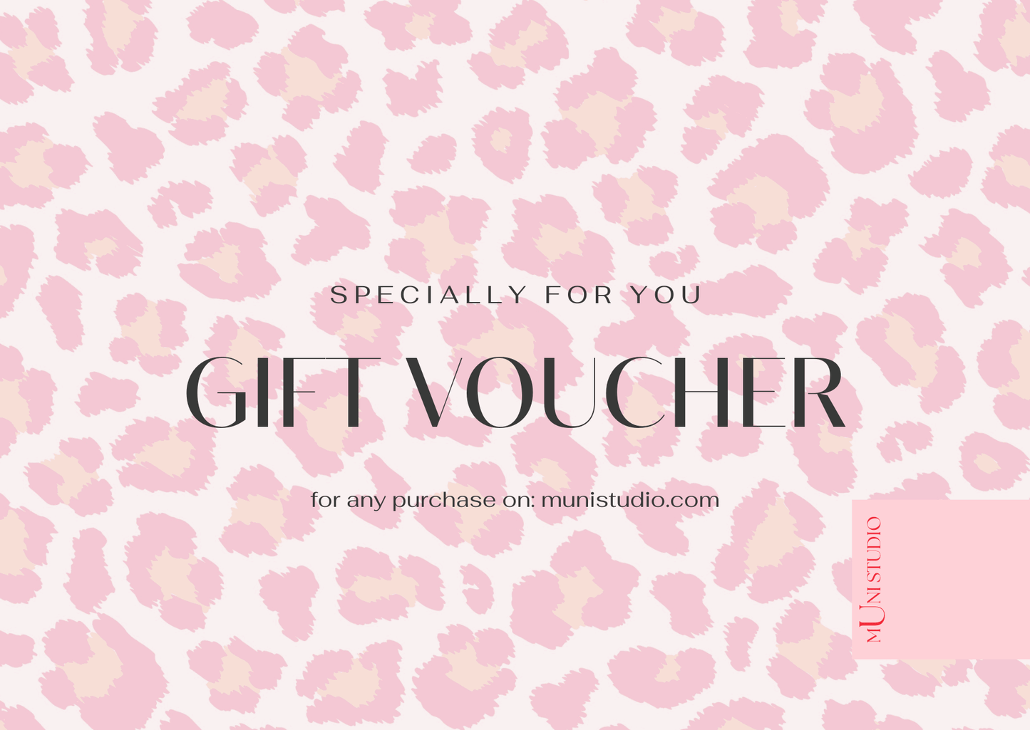 Muni Studio gift-card GIFT CARD