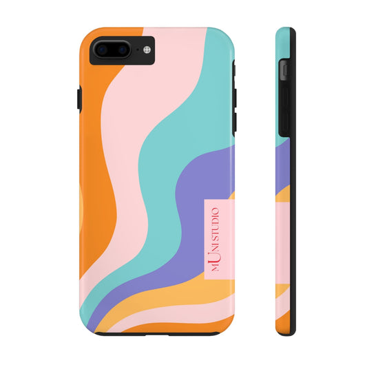 Muni Studio Phone Case iPhone 7 Plus, iPhone 8 Plus GELATO, Tough Phone Case