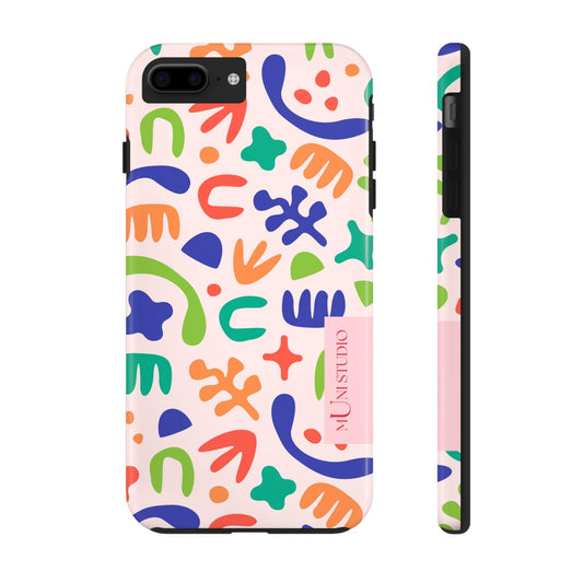 Muni Studio Phone Case iPhone 7 Plus, iPhone 8 Plus YOGA, Tough Phone Case