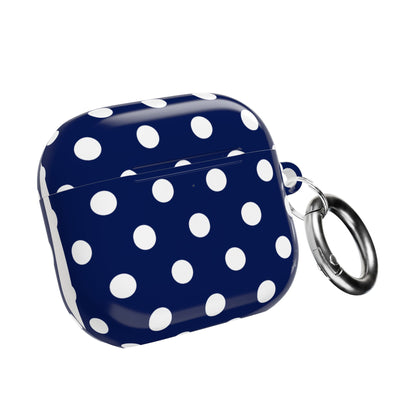 NAVY POLKA AirPods Case