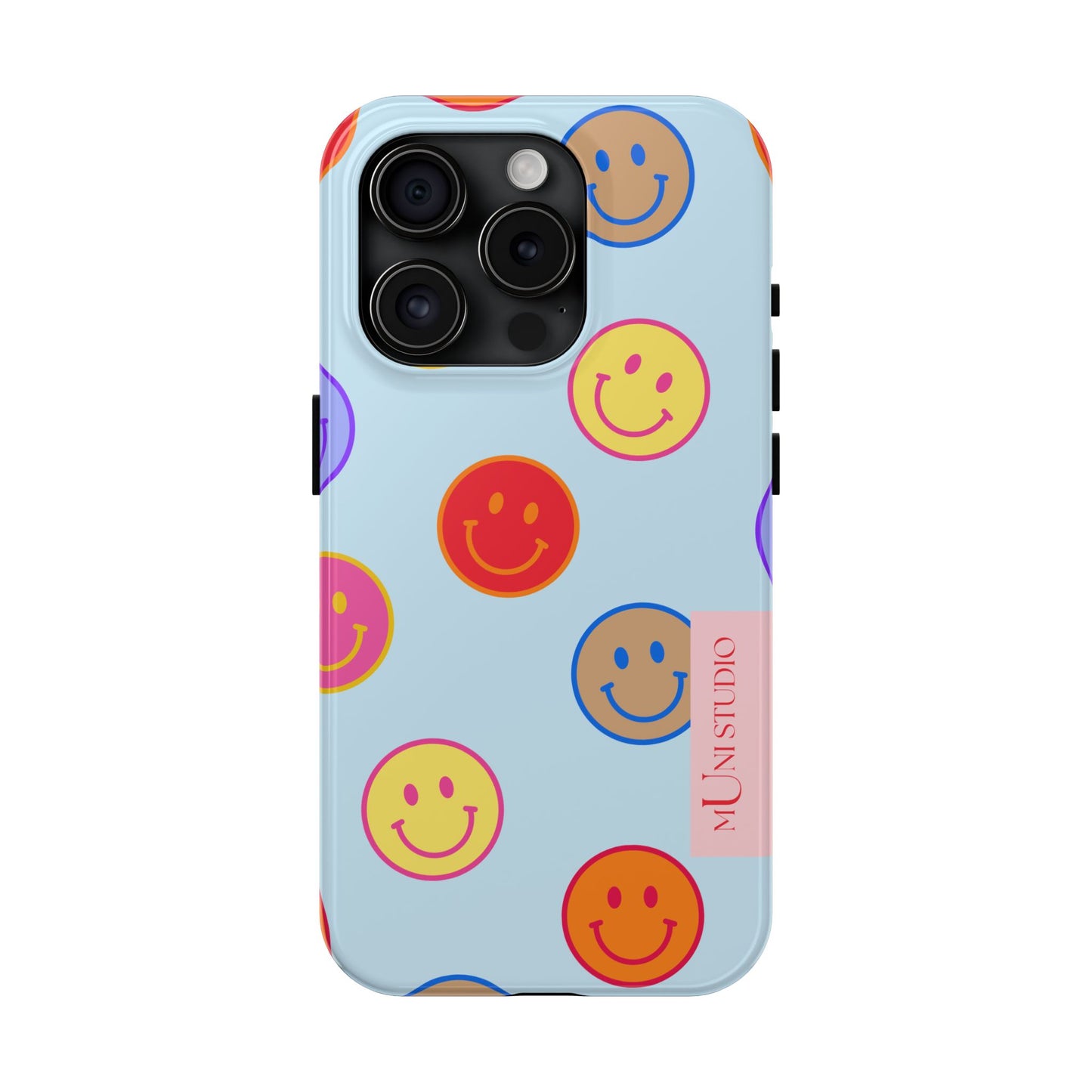 HORIZON BLUE SMILEY, Tough Phone Case