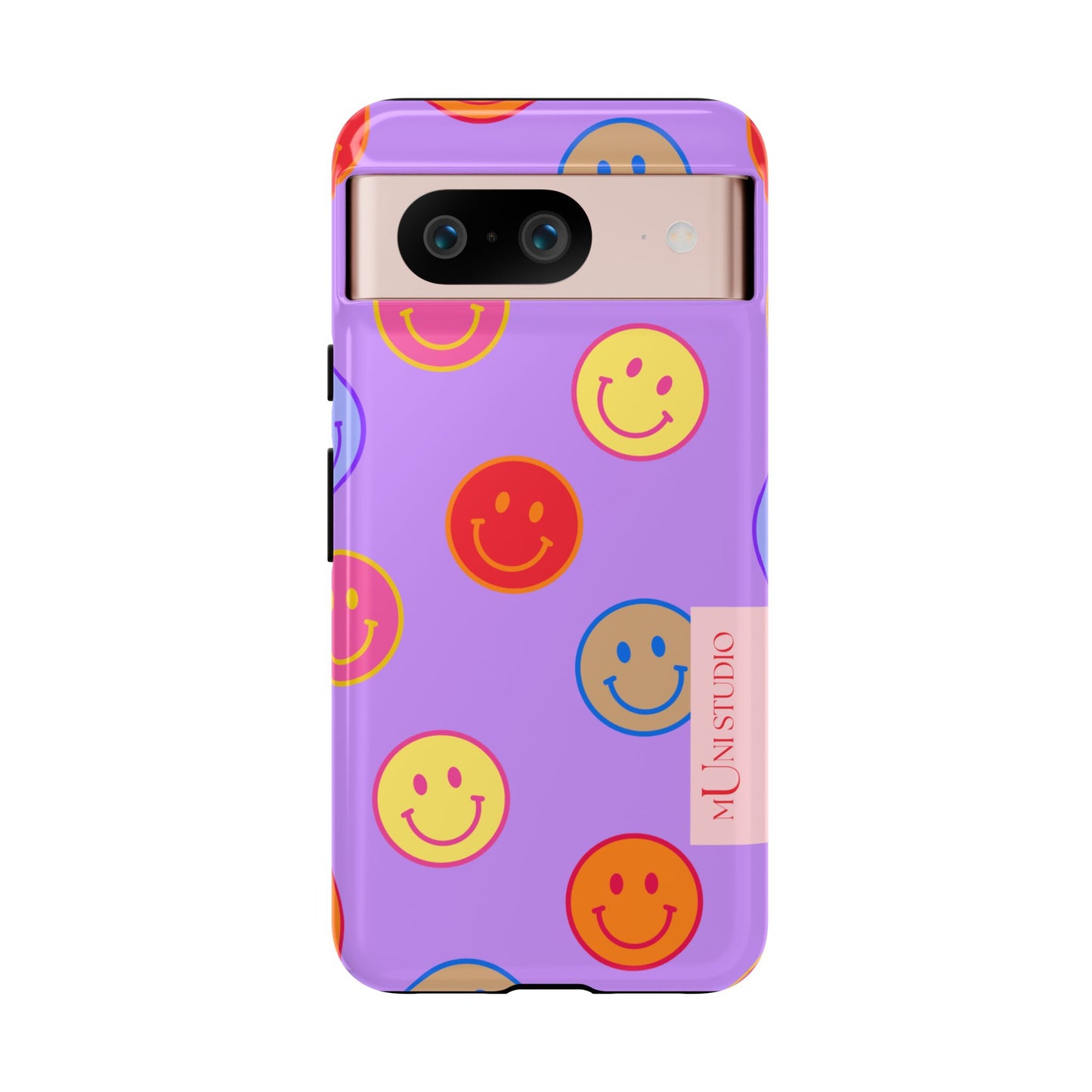 LAVENDER SMILEY, Tough Phone Case
