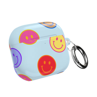 HORIZON BLUE SMILEY AirPod Case