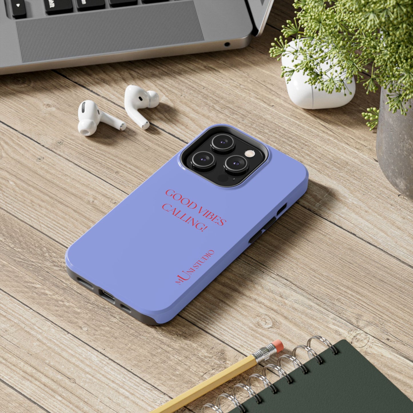 GOOD VIBES CALLING, Tough Phone Case