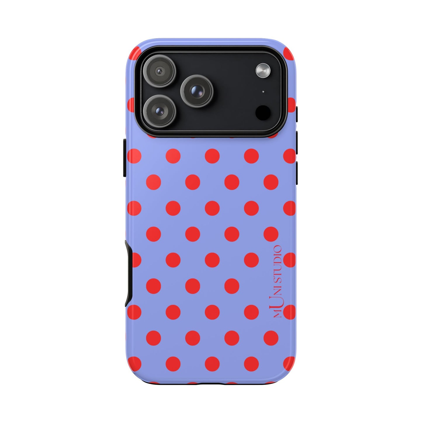 RED POLKA, Tough Phone Case