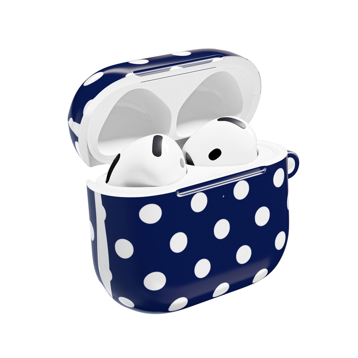 NAVY POLKA AirPods Case