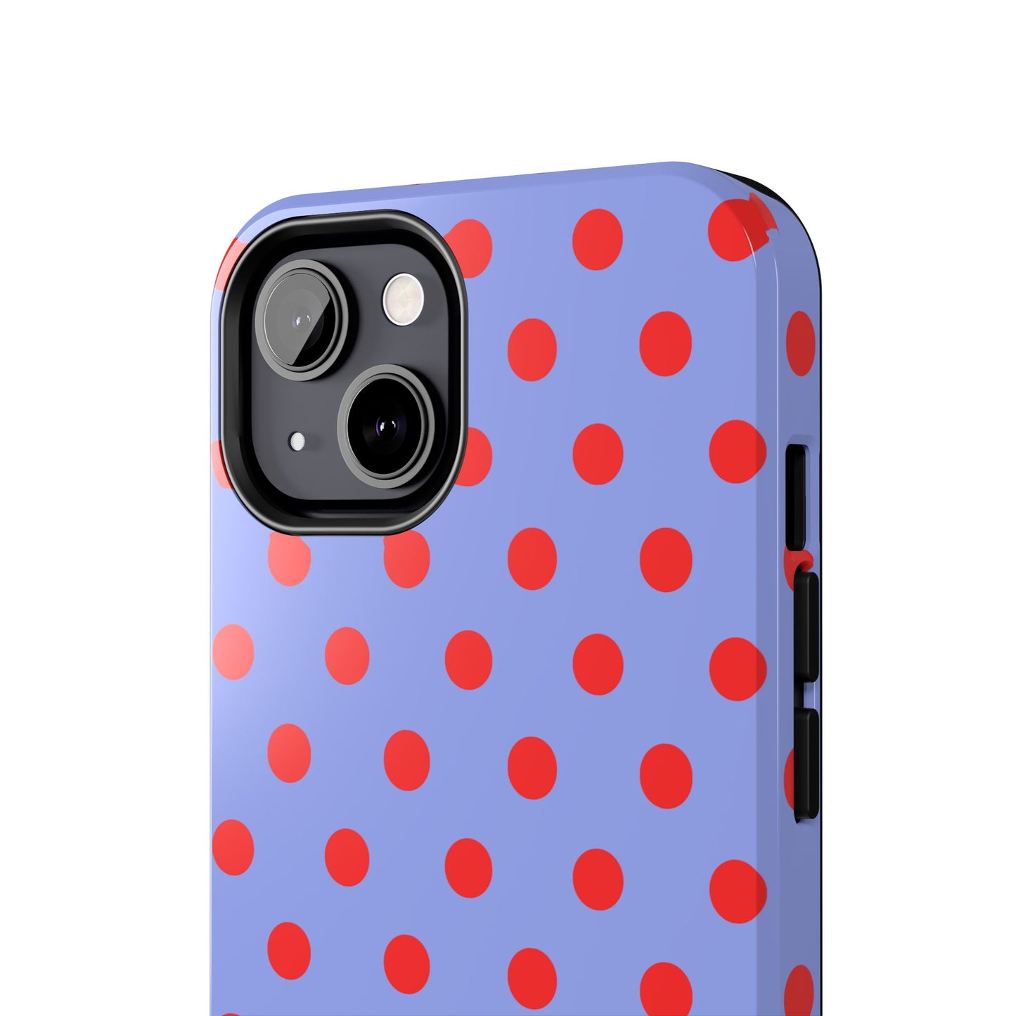 RED POLKA, Tough Phone Case