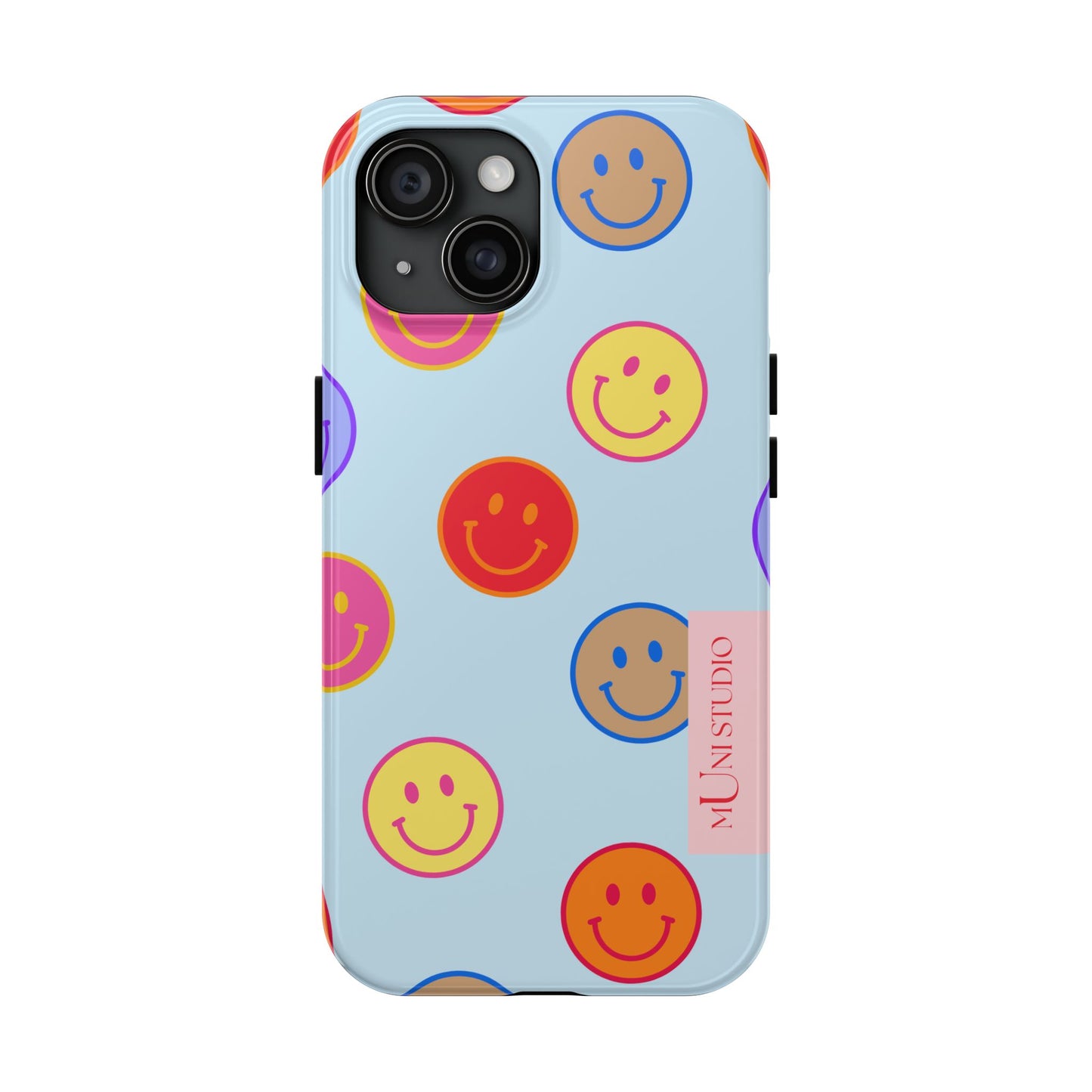 HORIZON BLUE SMILEY, Tough Phone Case