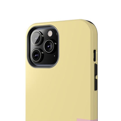 BUTTER YELLOW, Tough Phone Case