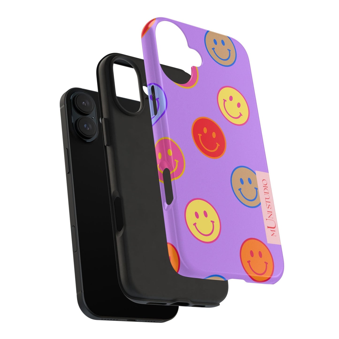 LAVENDER SMILEY, Tough Phone Case