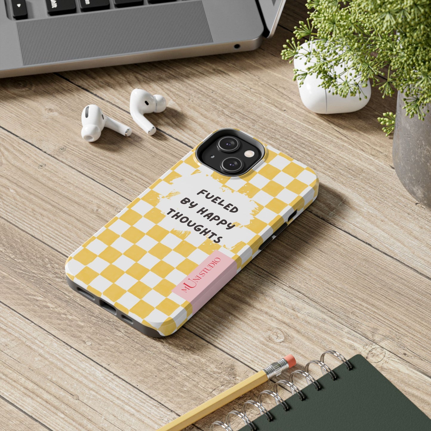 HAPPY, Tough Phone Case