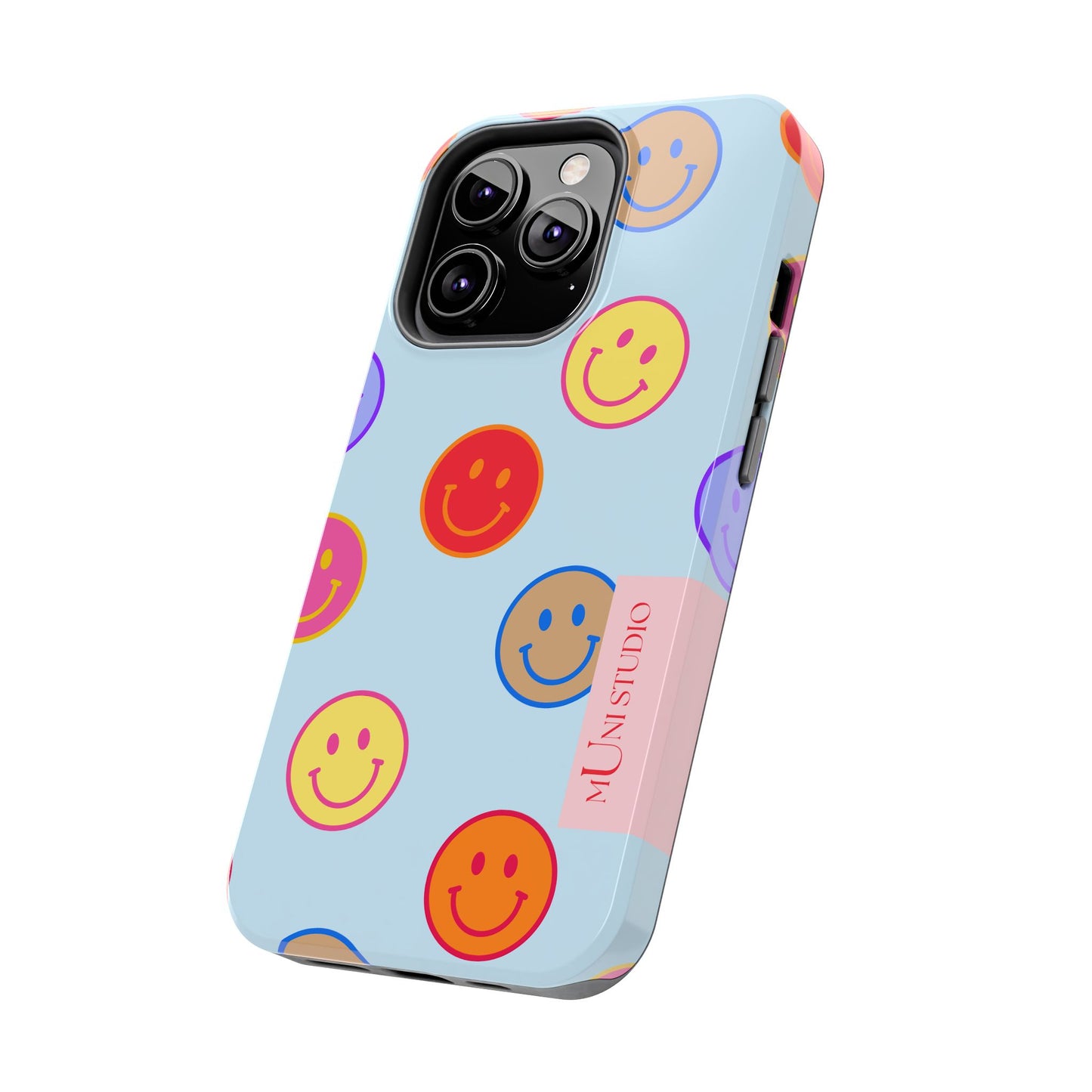 HORIZON BLUE SMILEY, Tough Phone Case