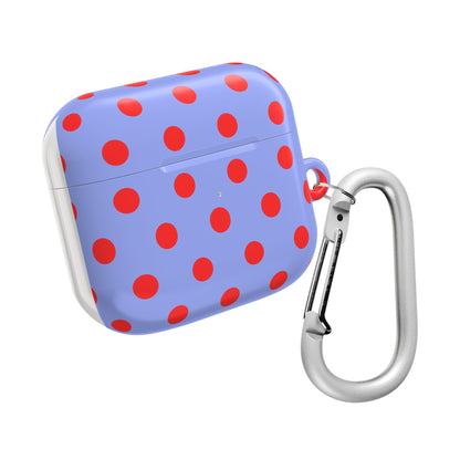 RED POLKA AirPod Case