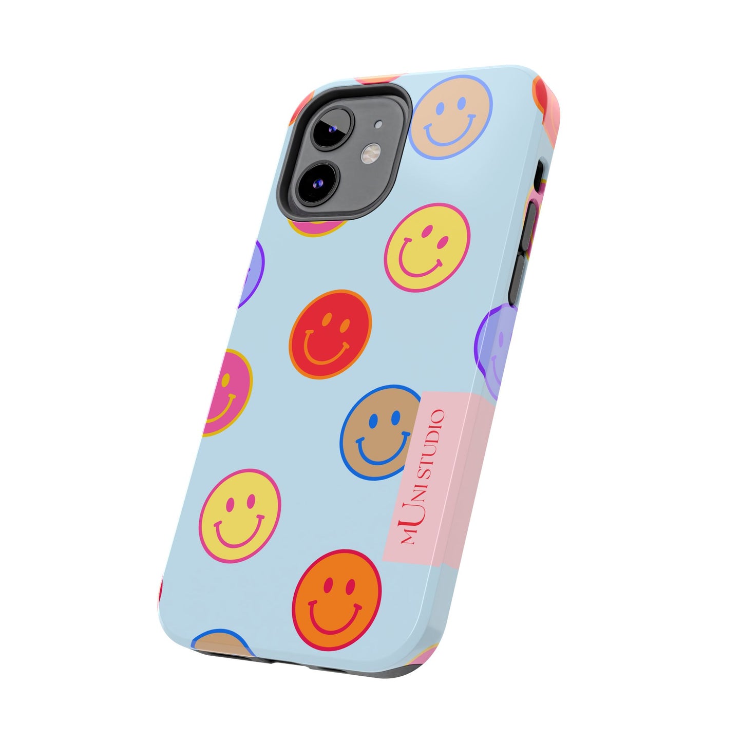 HORIZON BLUE SMILEY, Tough Phone Case