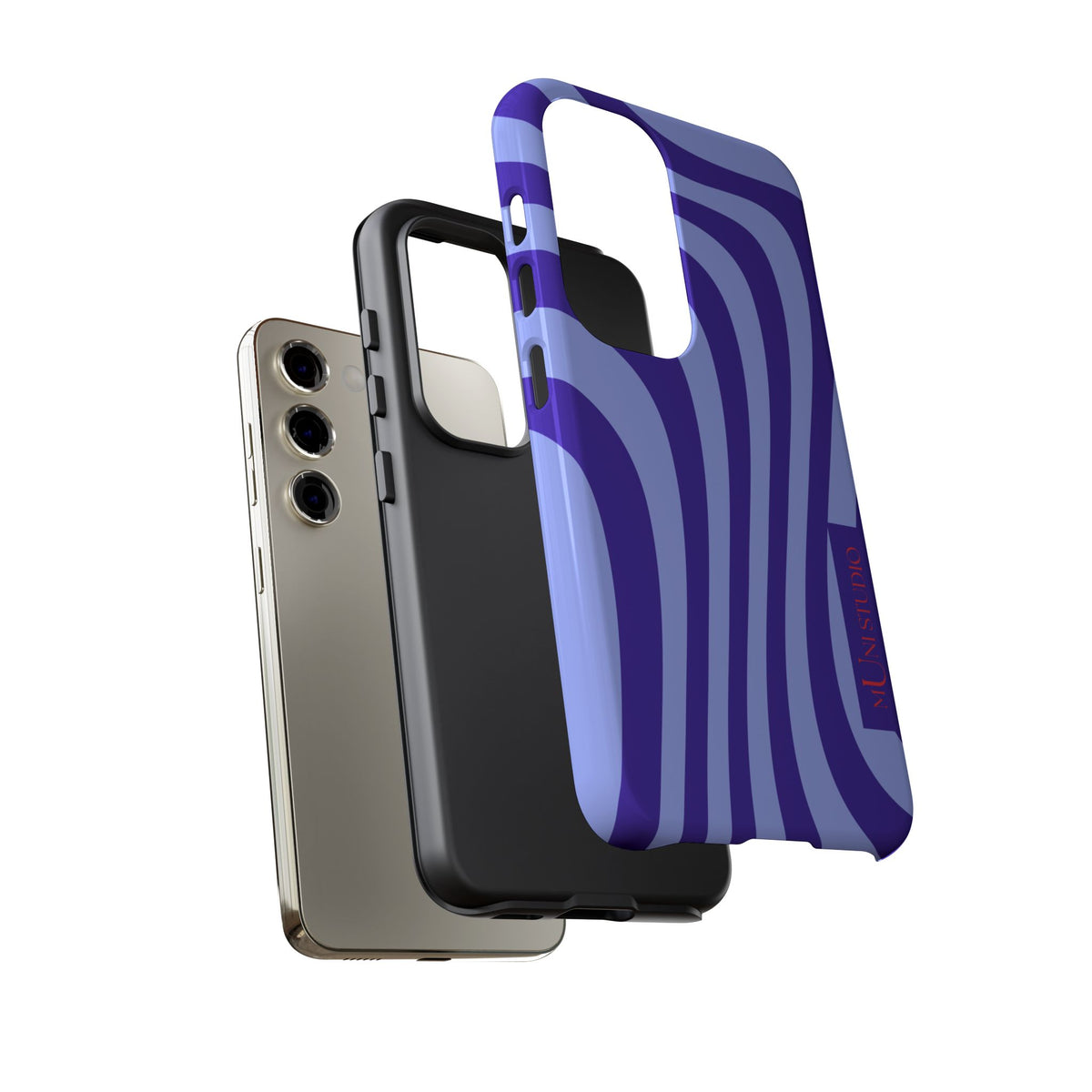 OCEAN SWIRL, Tough Phone Case