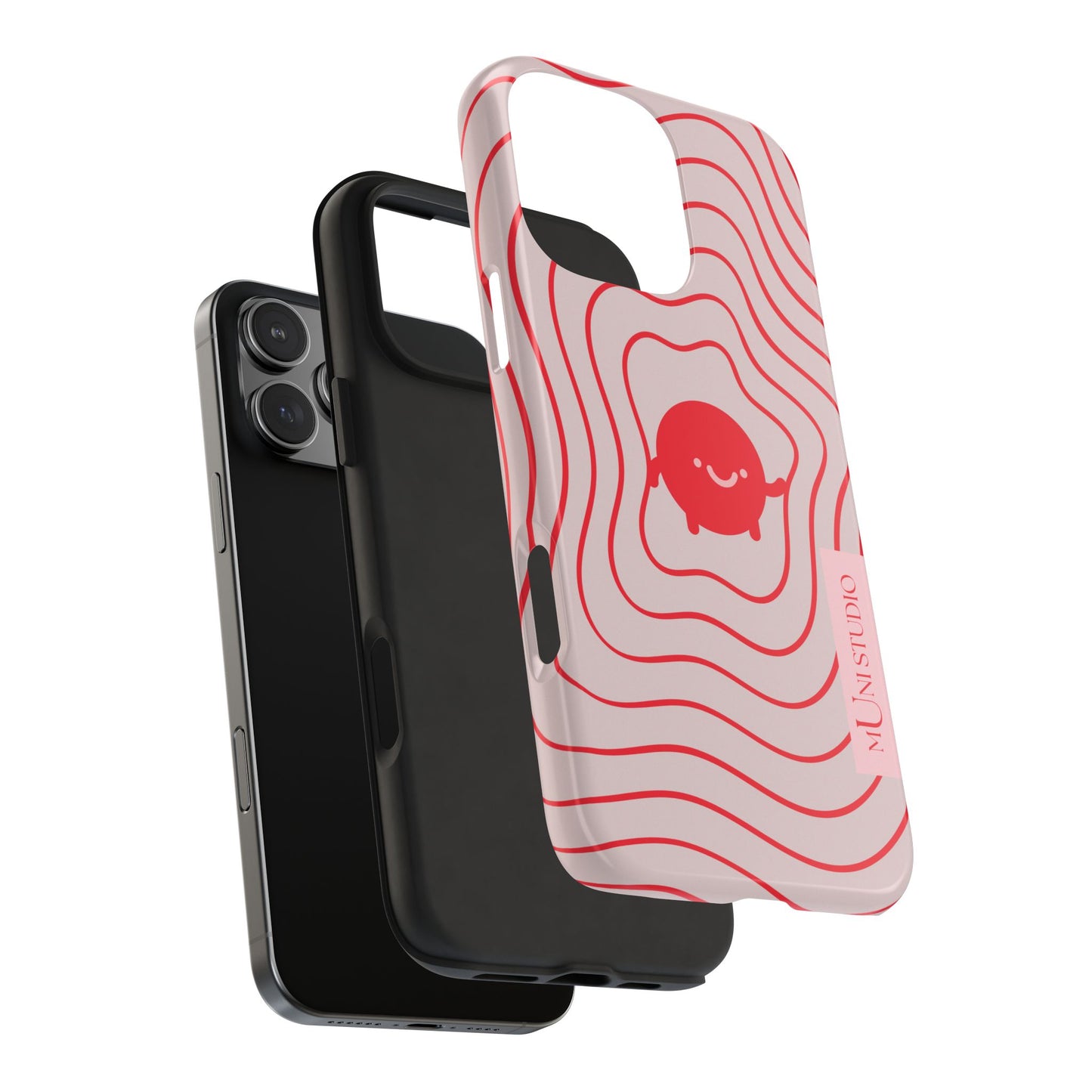 Muni Studio RED LIL LEGEND Tough Phone Case – back view