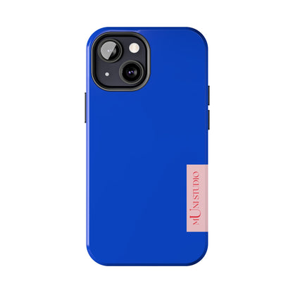 DAZZLING BLUE, Tough Phone Case