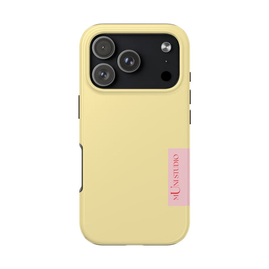 Muni Studio BUTTER YELLOW Tough Phone Case