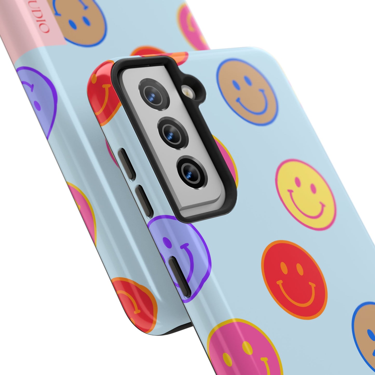 HORIZON BLUE SMILEY, Tough Phone Case