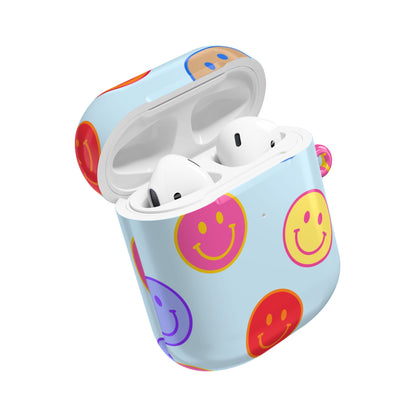 HORIZON BLUE SMILEY AirPod Case