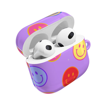 LAVENDER SMILEY AirPod Case