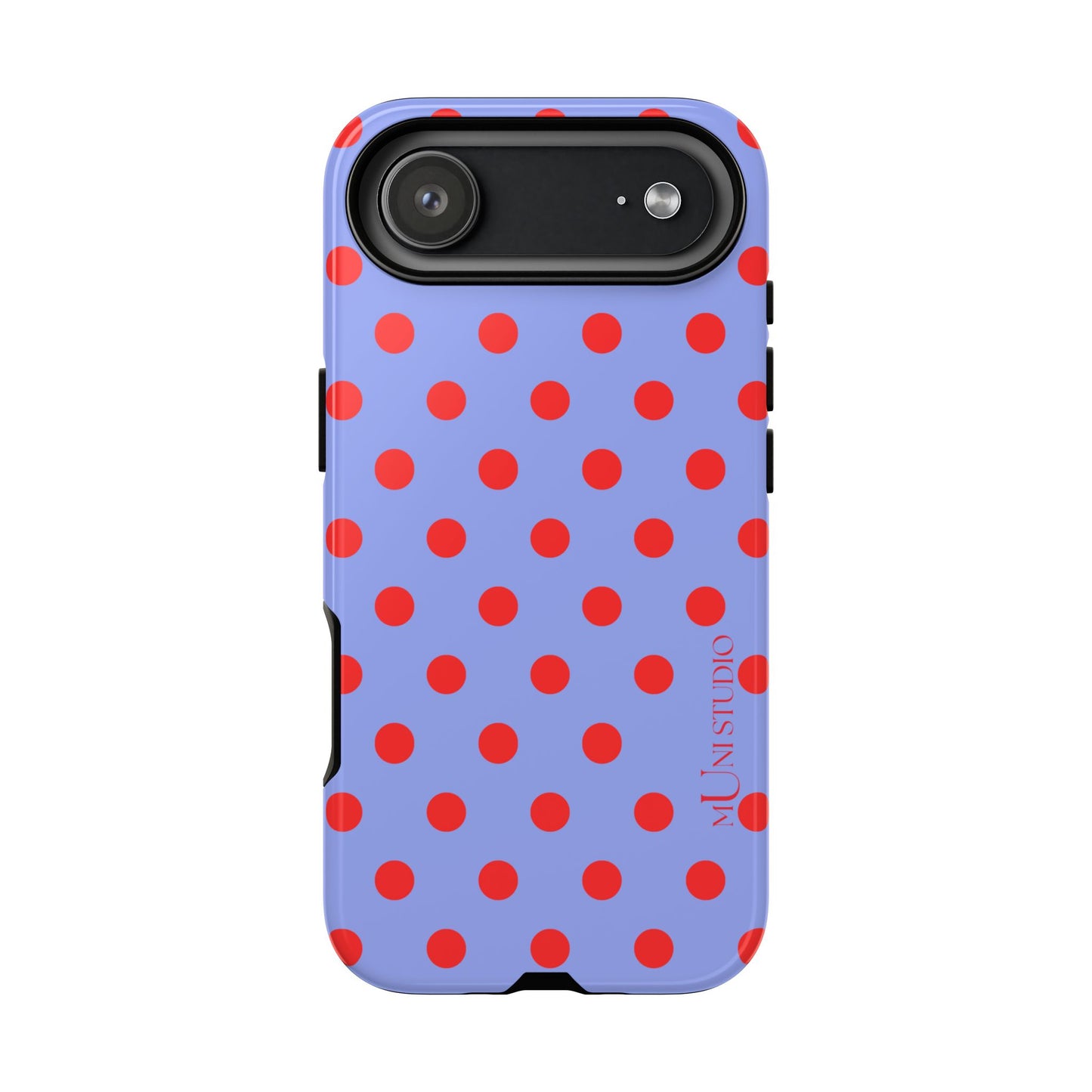 RED POLKA, Tough Phone Case