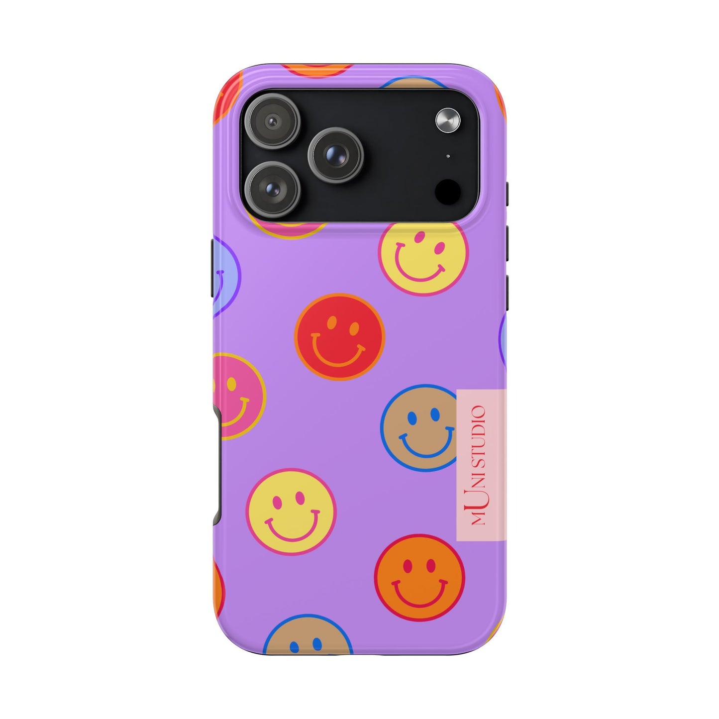 LAVENDER SMILEY, Tough Phone Case