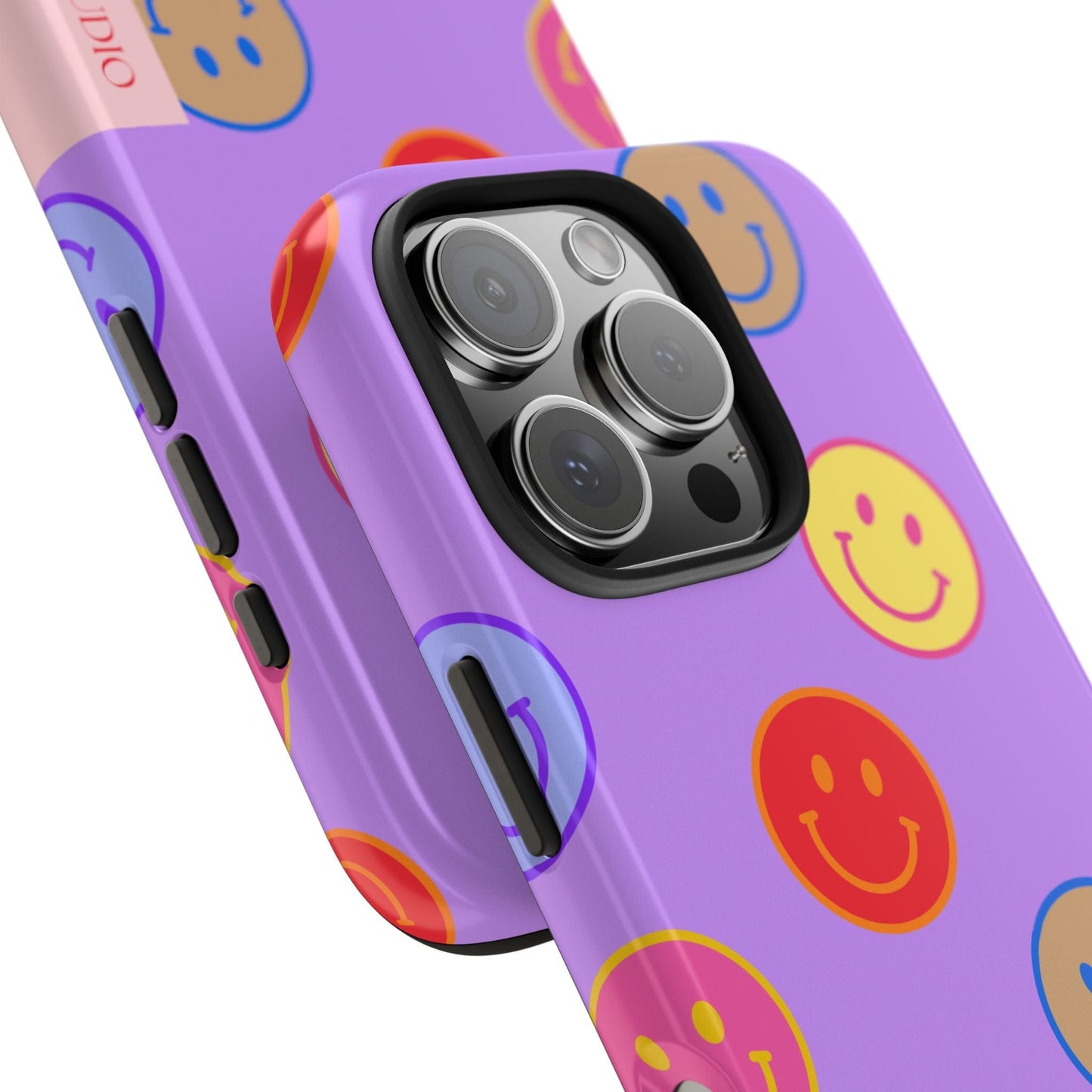LAVENDER SMILEY, Tough Phone Case