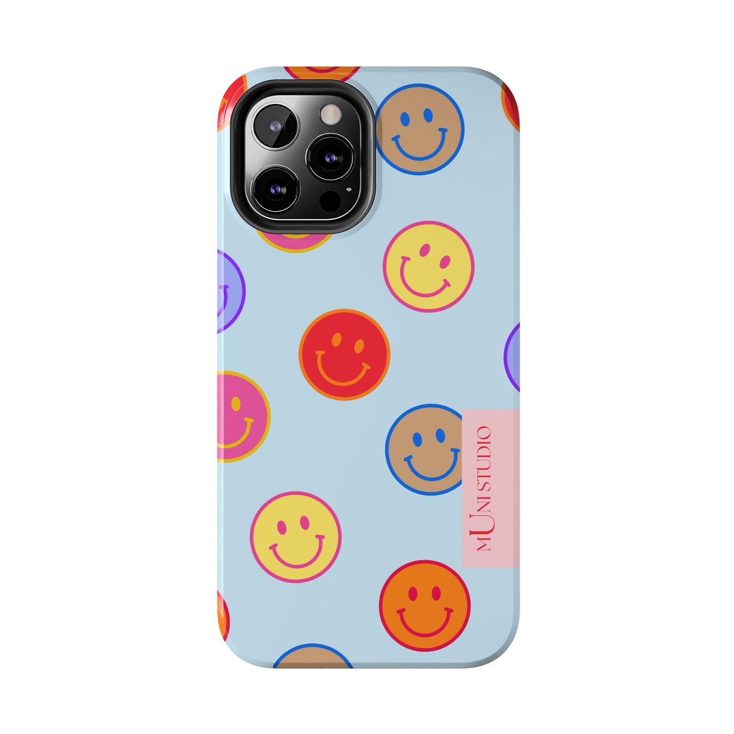 HORIZON BLUE SMILEY, Tough Phone Case