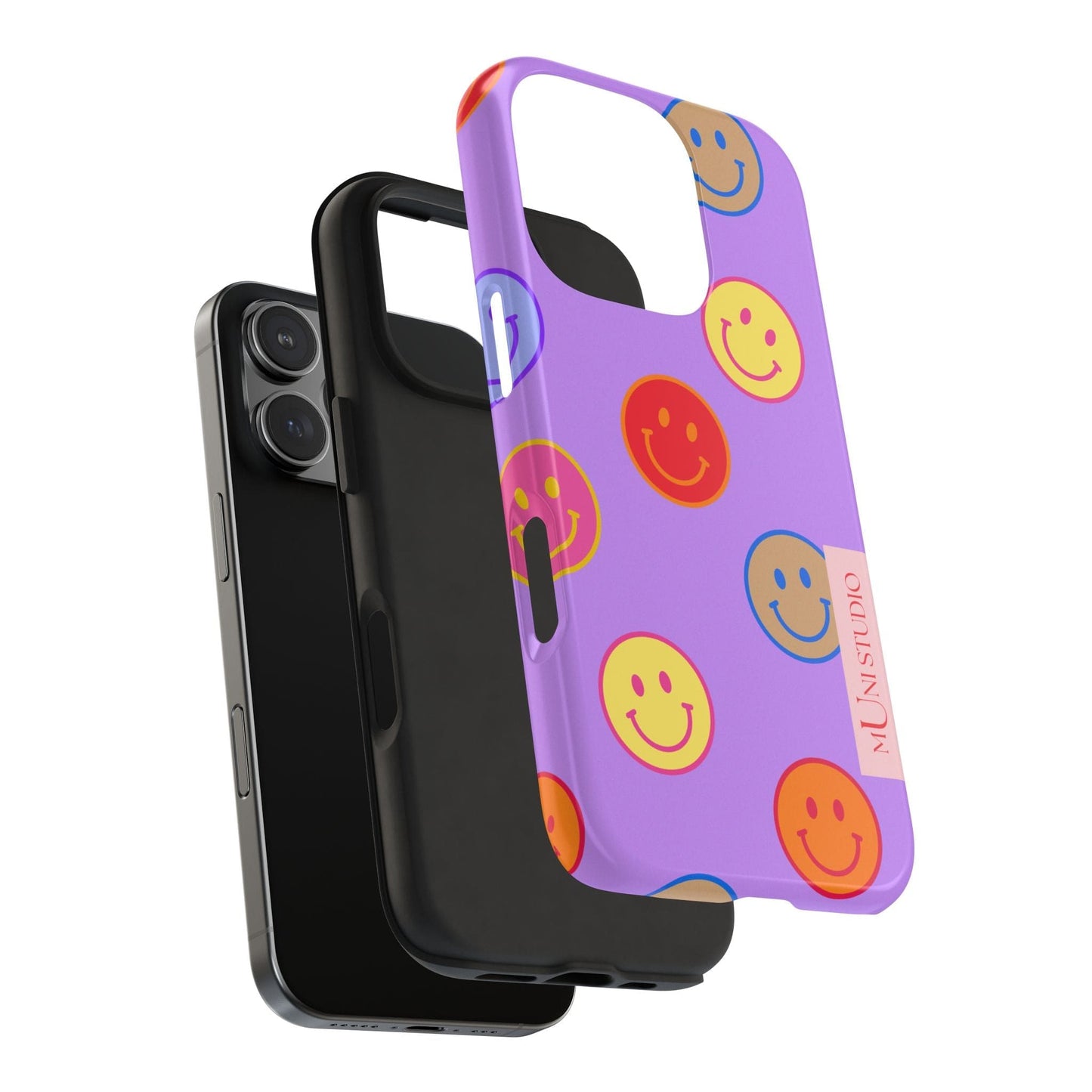LAVENDER SMILEY, Tough Phone Case