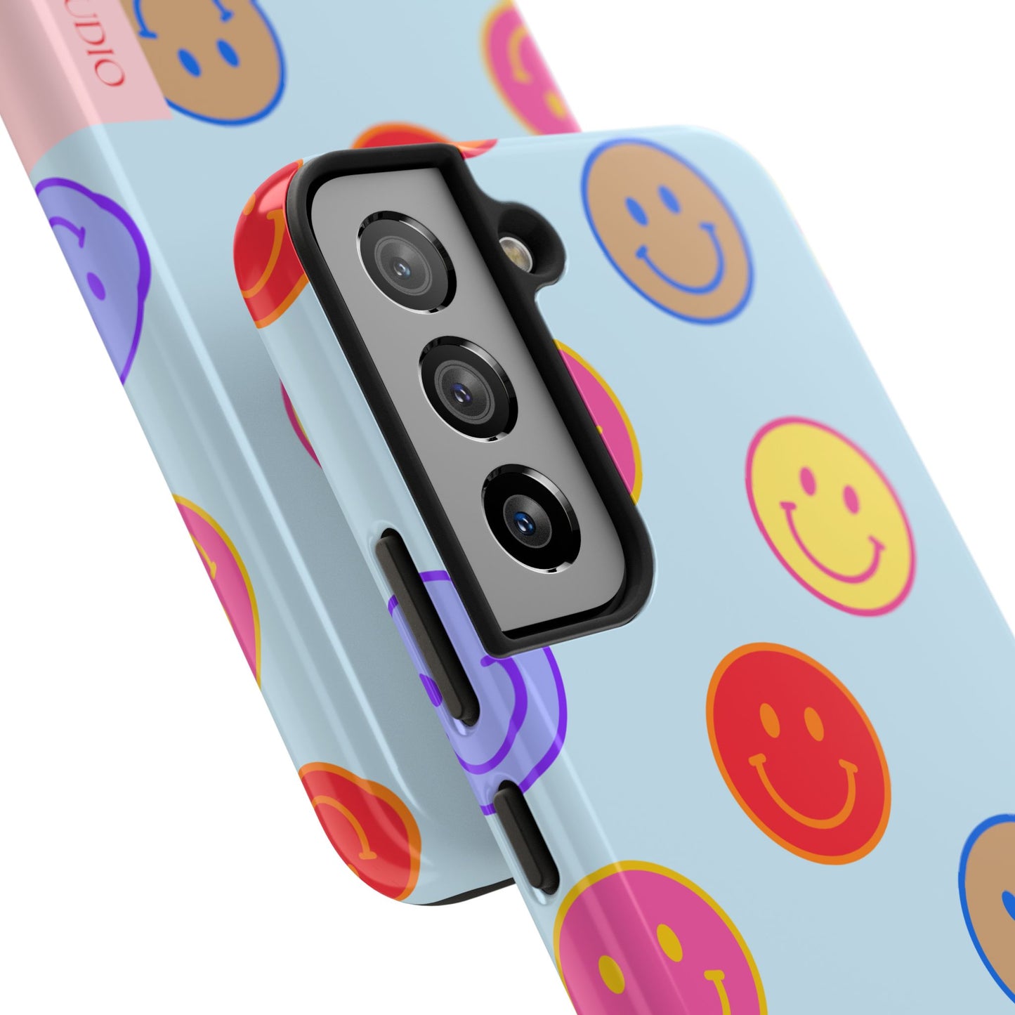 HORIZON BLUE SMILEY, Tough Phone Case