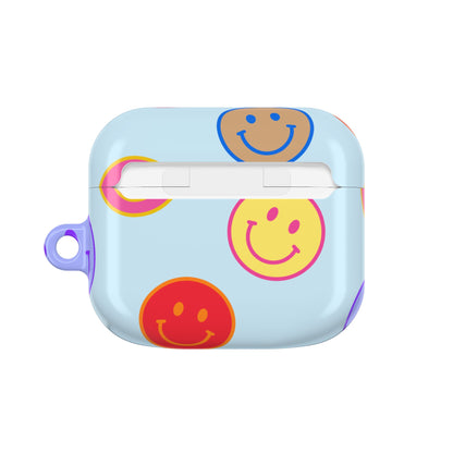 HORIZON BLUE SMILEY AirPod Case