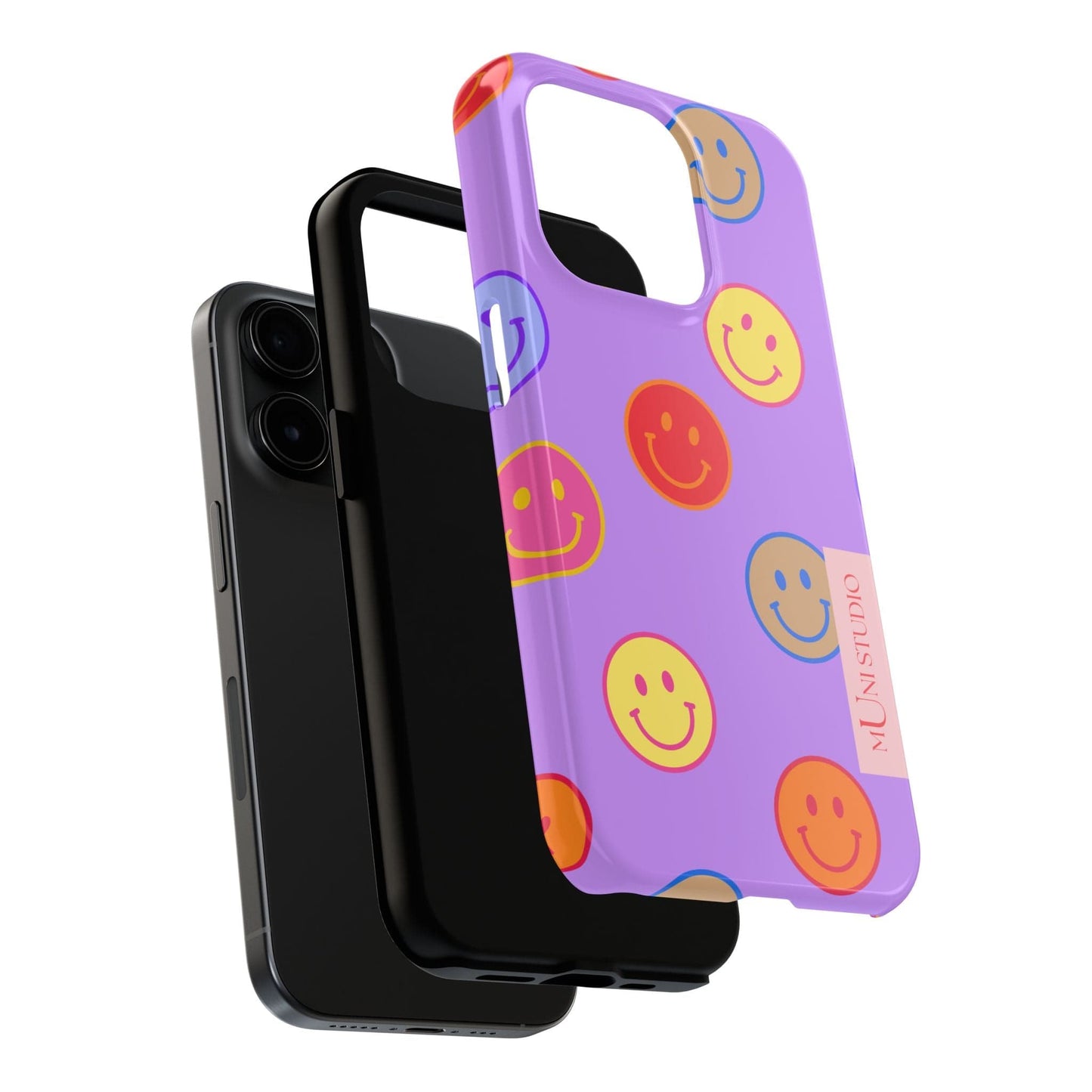 LAVENDER SMILEY, Tough Phone Case