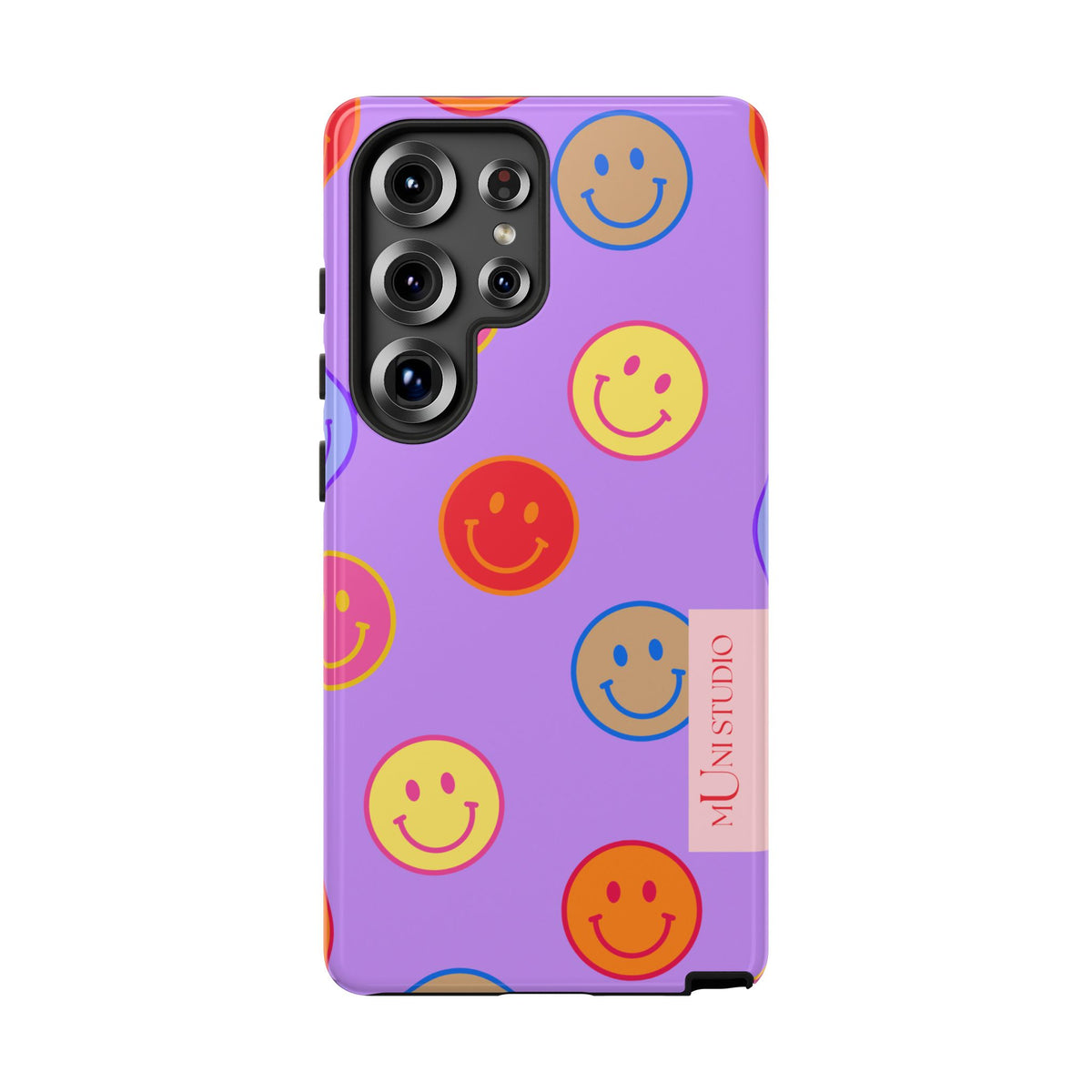 LAVENDER SMILEY, Tough Phone Case