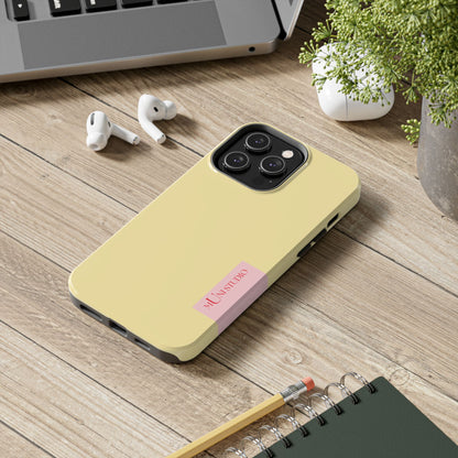 BUTTER YELLOW, Tough Phone Case