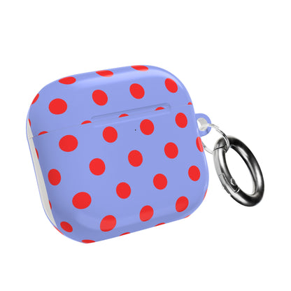 RED POLKA AirPod Case