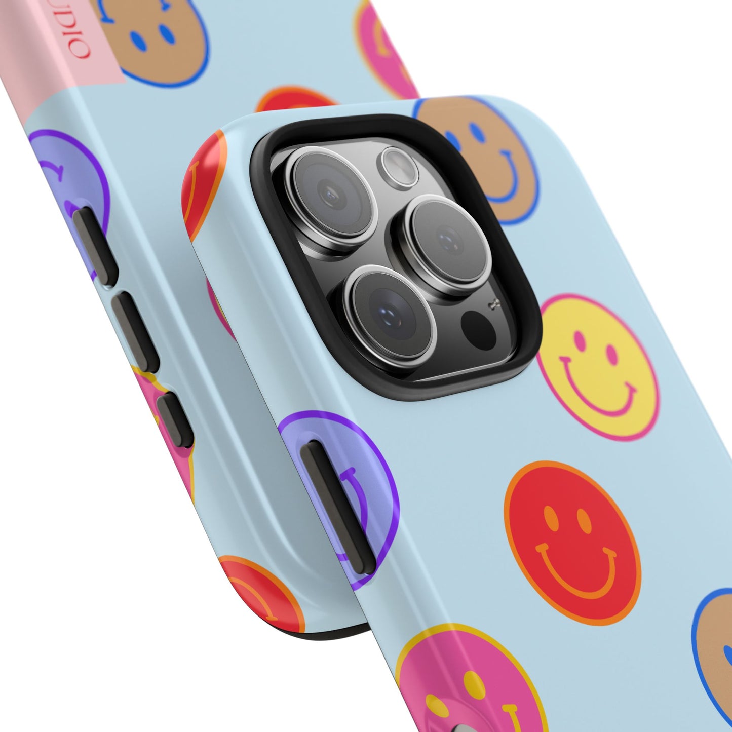 HORIZON BLUE SMILEY, Tough Phone Case
