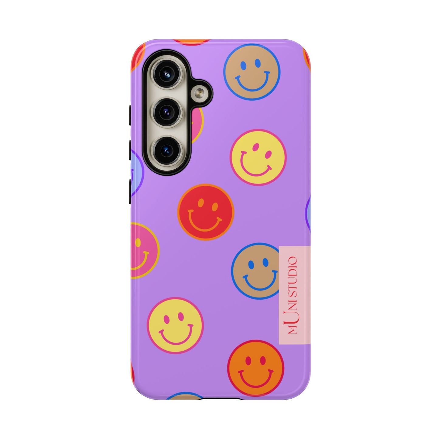 LAVENDER SMILEY, Tough Phone Case