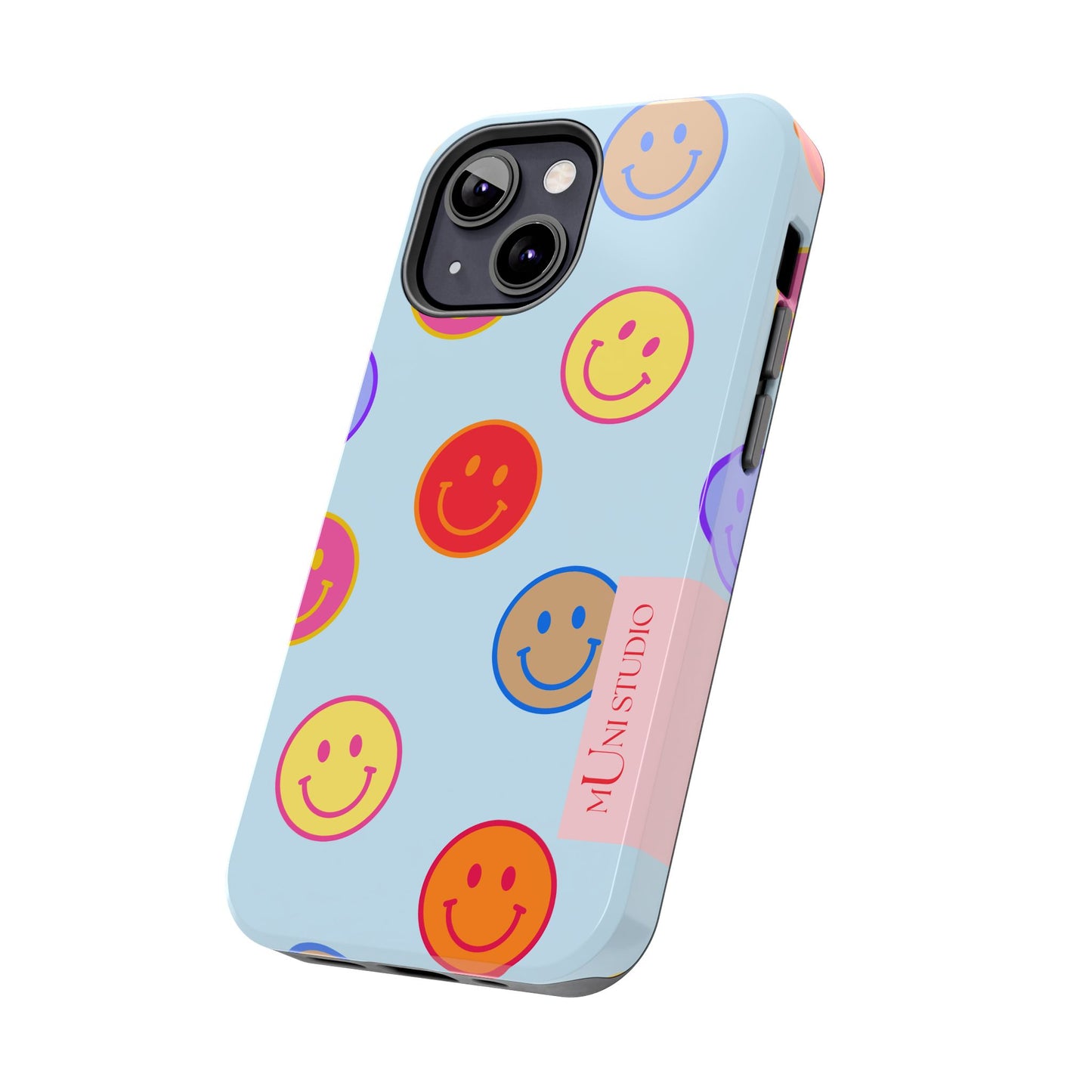 HORIZON BLUE SMILEY, Tough Phone Case