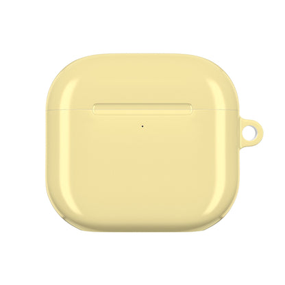 Muni Studio BUTTER YELLOW AirPod Case – open lid