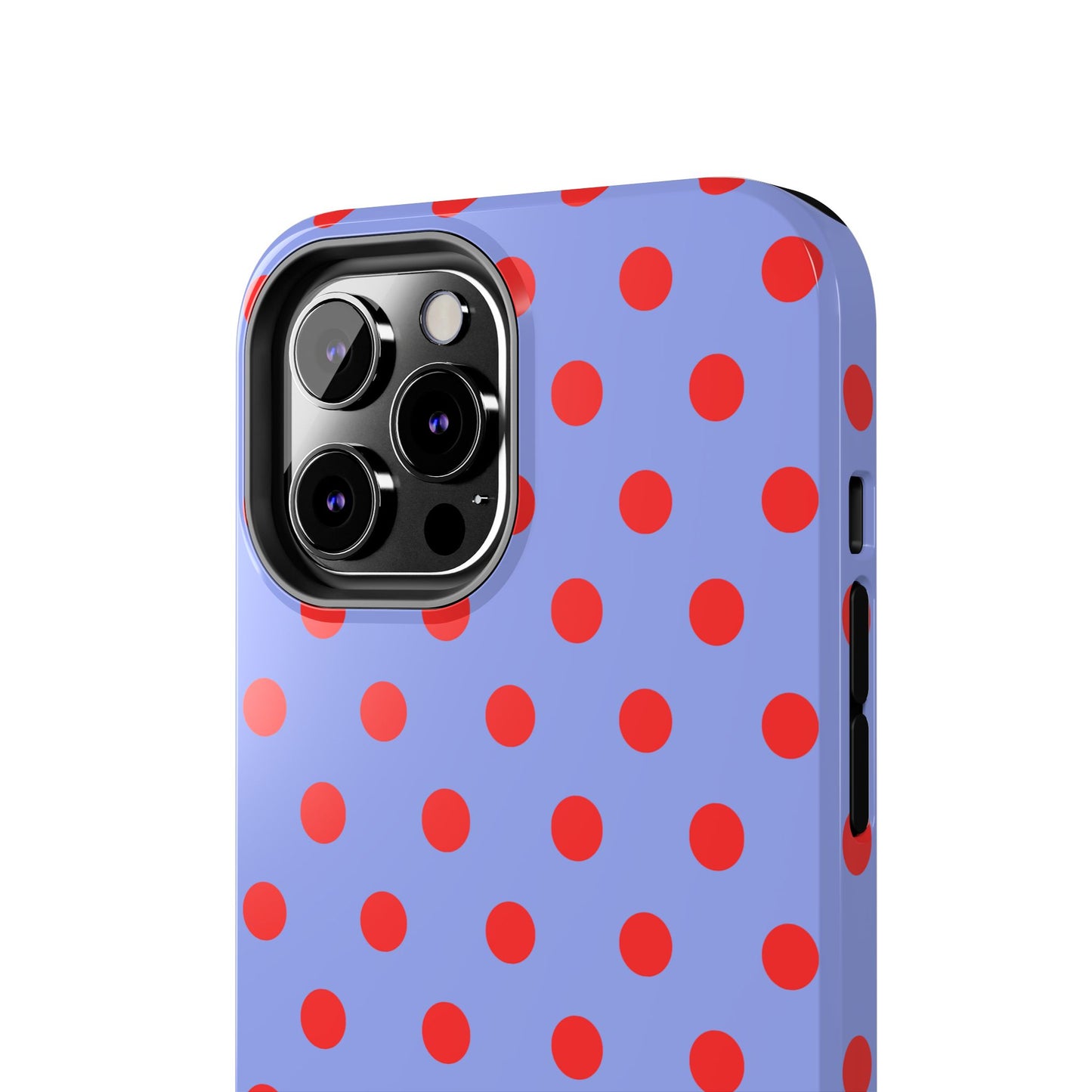 RED POLKA, Tough Phone Case