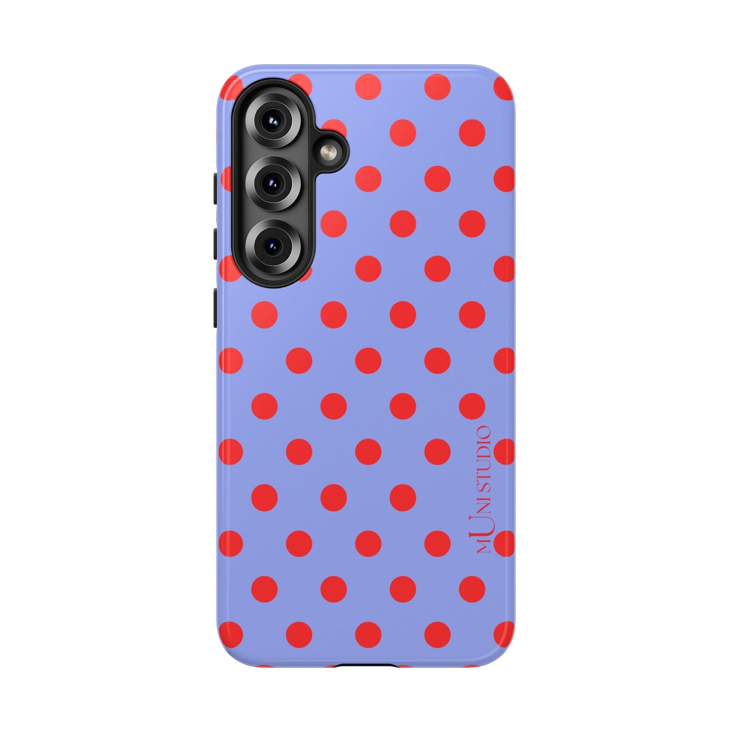 RED POLKA, Tough Phone Case